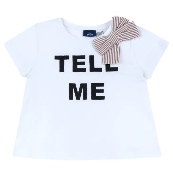 Tricou copii Chicco, Alb, 00111-64MC