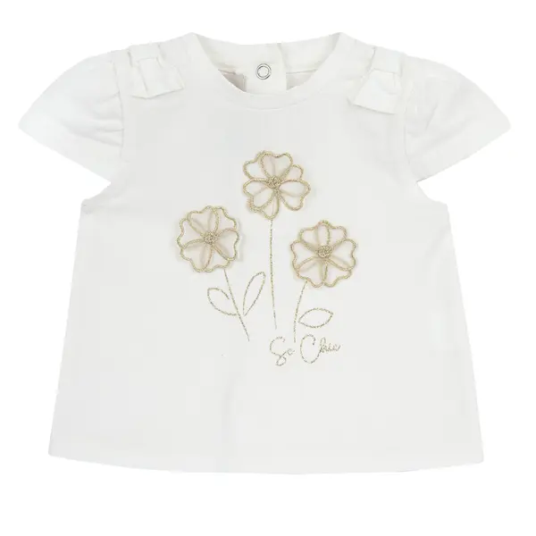 Tricou copii Chicco, Alb, 05608-66MFCO