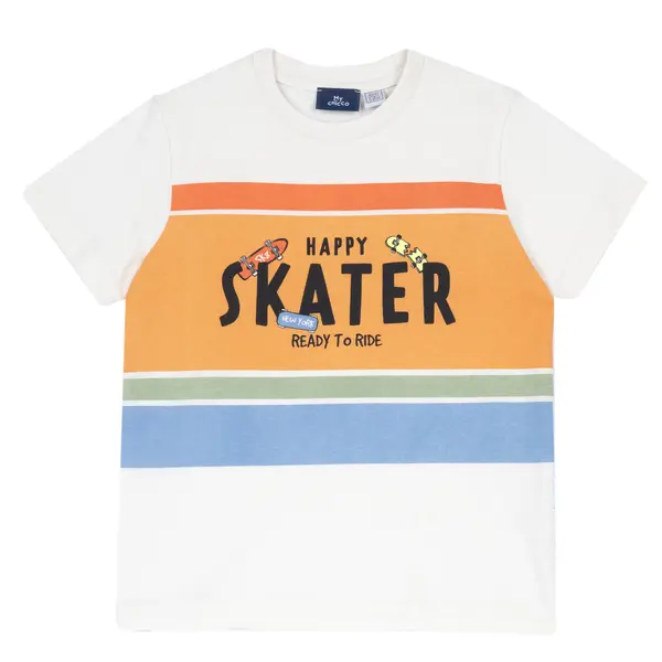 Tricou copii Chicco, Alb, 05789-66MC