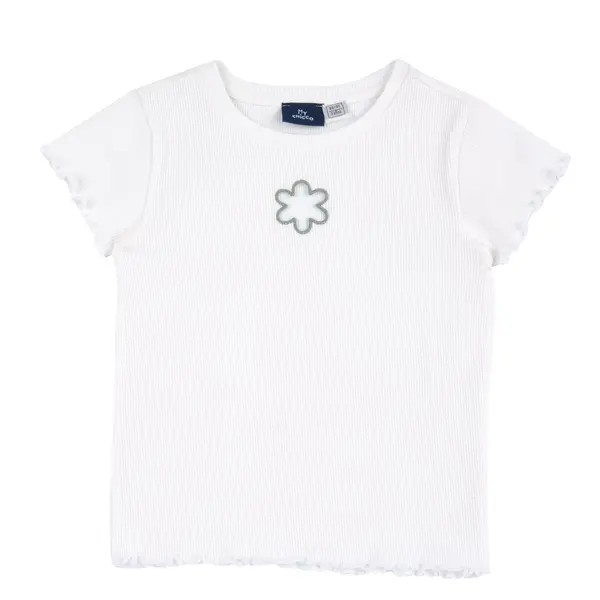 Tricou copii Chicco, alb, 11994-68MC