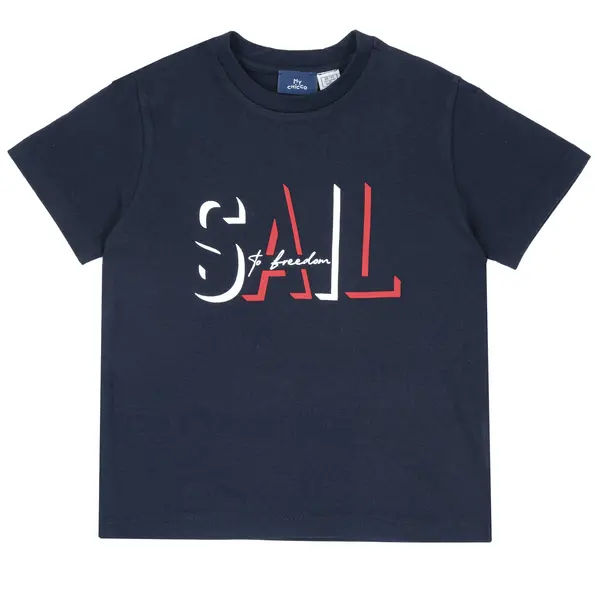 Tricou copii Chicco, albastru inchis, 05438-66MC