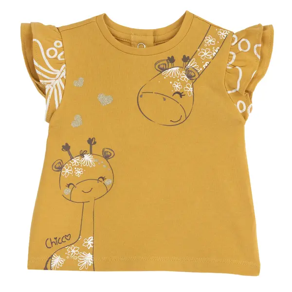 Tricou copii Chicco, Galben, 02155-70MFCO