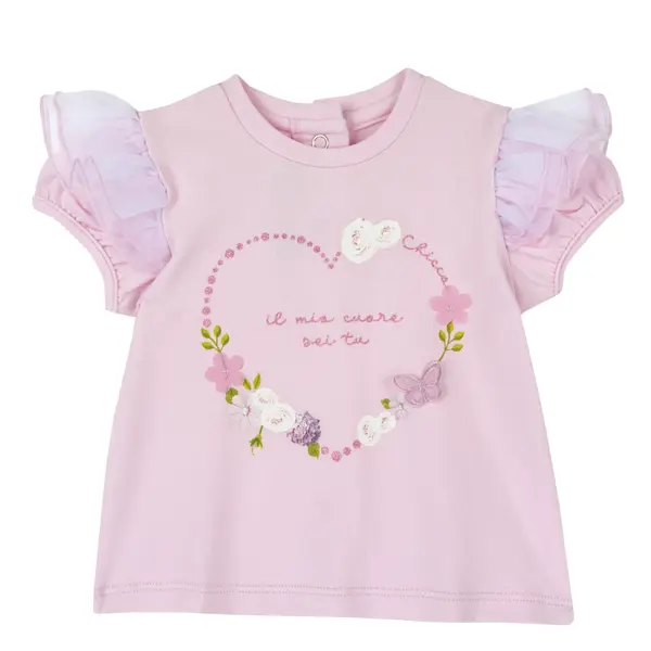 Tricou copii Chicco, roz, 00139-64MFCO
