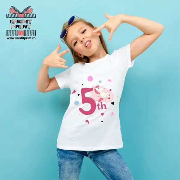Tricou Copii Personalizat 5TH PONY! TPC7