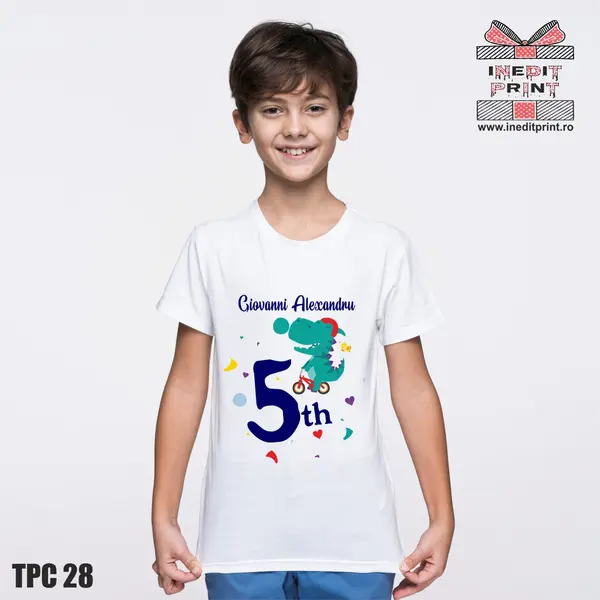 Tricou Copii Personalizat 5th TPC28