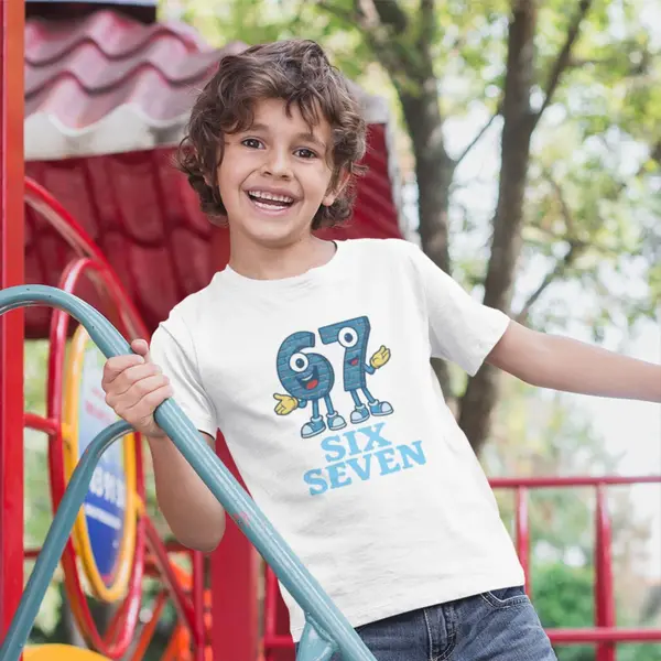 Tricou Copii Personalizat 67 TPC52 Alb, 12 Ani