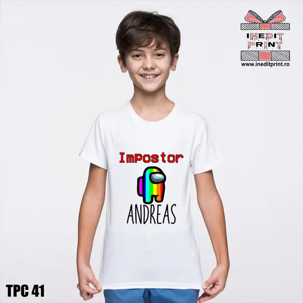 Tricou Copii Personalizat Impostor TPC41
