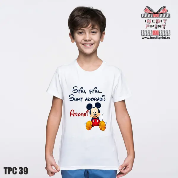 Tricou Copii Personalizat Mickey Mouse TPC39