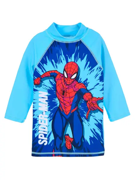 Tricou cu protectie Uv Spiderman
