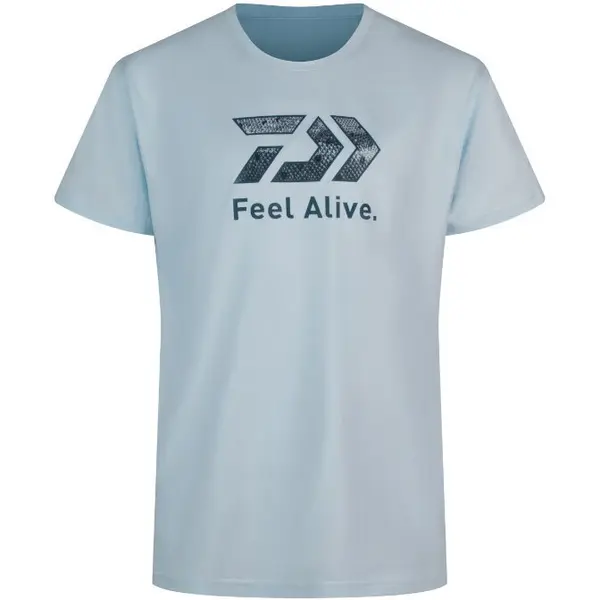 Tricou D-Vec Trout Light Blue Marime 2XL