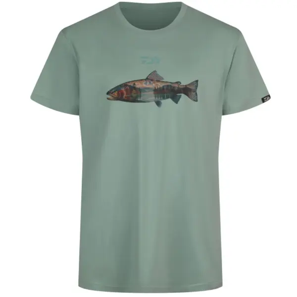 Tricou D-Vec Trout Pistaccio Marime XL
