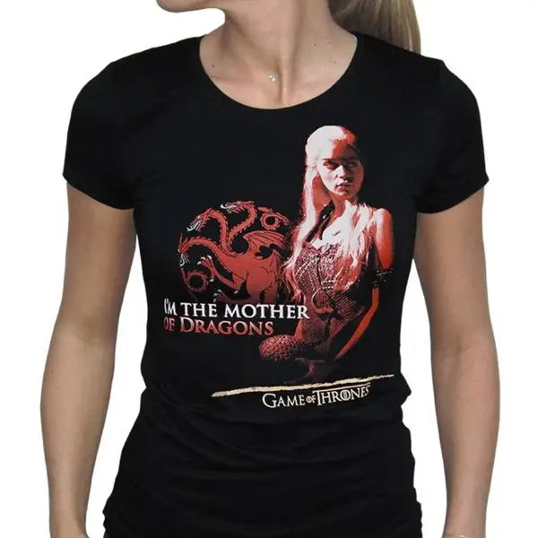 Tricou Dama - Game of Thrones Mother of dragons - L
