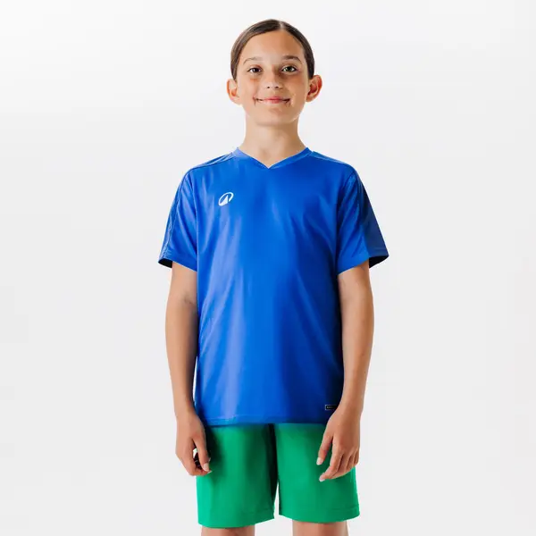 Tricou de fotbal cu mânecă scurtă Essentiel Albastru Copii