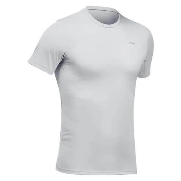 Tricou Drumeție la Munte MH100 Bej Bărbați