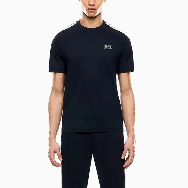Tricou EA7 TRAIN LOGO SERIES M TAPE TEE SS CO
