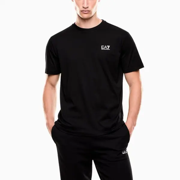 Tricou EA7 TRAIN LOGO SERIES M TEE SS EXTENDED LOGO CC