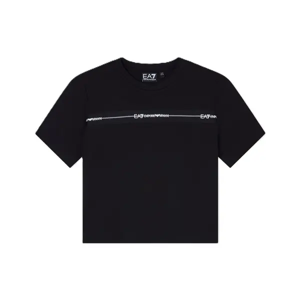 Tricou EA7 TRAIN LOGO SERIES TAPE GIRL TEE SS