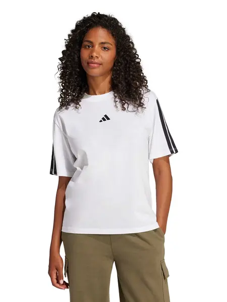 Tricou Essentials 3-Stripes Boyfriend