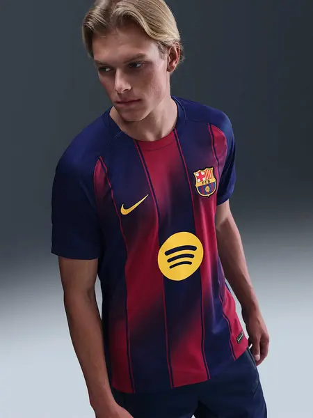 Tricou Fcb M Nk Df Jsy Ss Stad Hm 25/26
