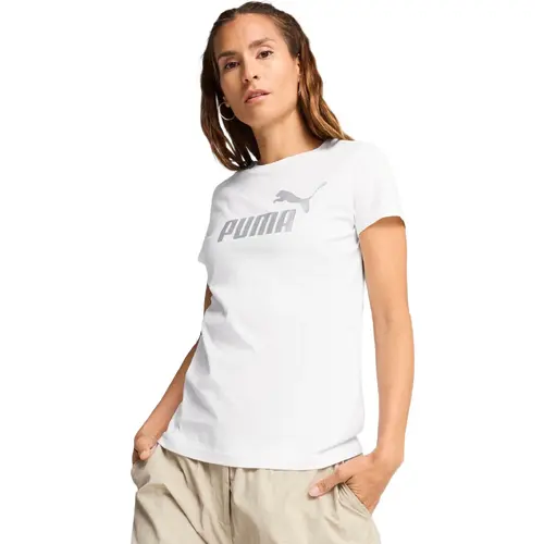 Tricou femei Puma Ess Metallic No 1 Logo Tee 63153602