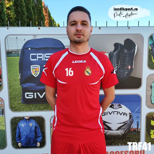 Tricou fotbal copii si adulti LEGEA personalizabil TRF41 L, Roșu