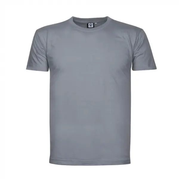 Tricou gri simplu bumbac 100%, cu maneca scurta, Ardon Lima XXL, GRI