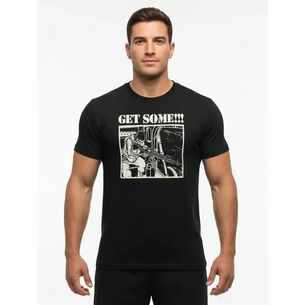 Tricou Helikon-Tex® army GET SOME! - NEGRU / M