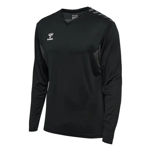 Tricou hummel AUTHENTIC POLY LS UNISEX - 2001 Black, XL