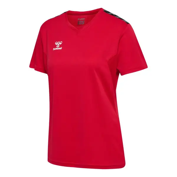 Tricou hummel AUTHENTIC POLY WOMEN - 3062 True Red, XL