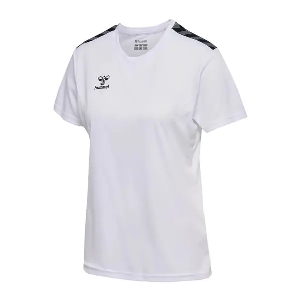Tricou hummel AUTHENTIC POLY WOMEN - 9001 White, M