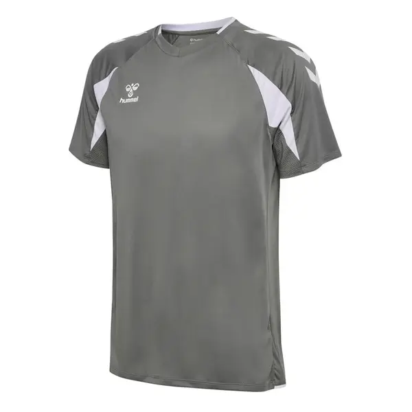 Tricou hummel CORE 2.0 - 1299 STEEL GRAY/WHITE, XXL