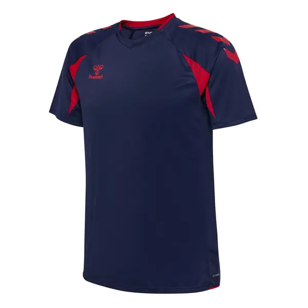 Tricou hummel CORE 2.0 - 7276 Marine/true red, XXL