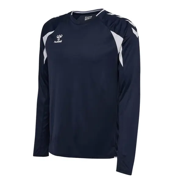 Tricou hummel CORE 2.0 POLY LS - 7929 Marine White, S