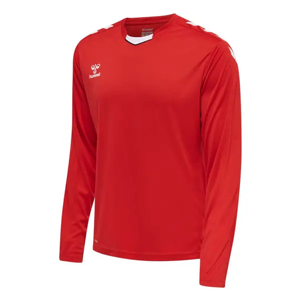 Tricou hummel CORE XK POLY LS - 3062 True Red, XL