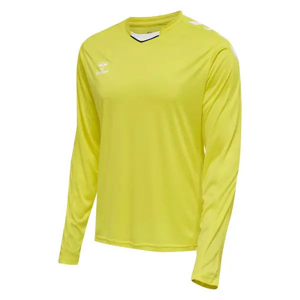 Tricou hummel CORE XK POLY LS - 5269 Blazing Yellow, 3XL