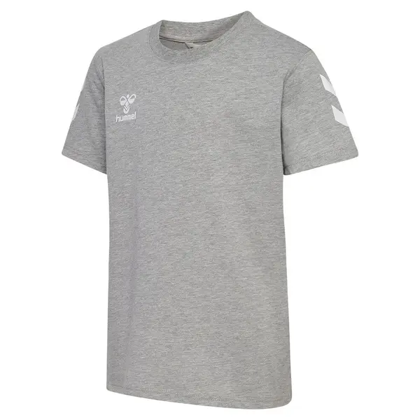 Tricou hummel GO 2.0 Chevron Copii - 2006 Grey Melange, 140
