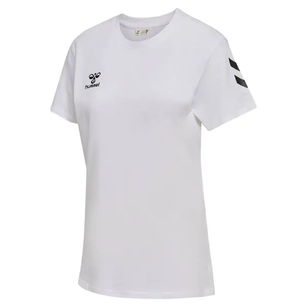 Tricou hummel GO 2.0 Chevron Women - 9001 White, XXL