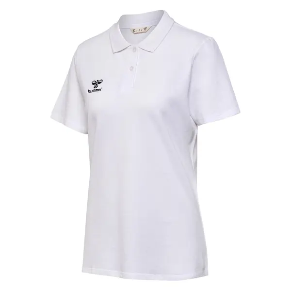 Tricou hummel GO 2.0 Polo Women - 9001 White, XXL