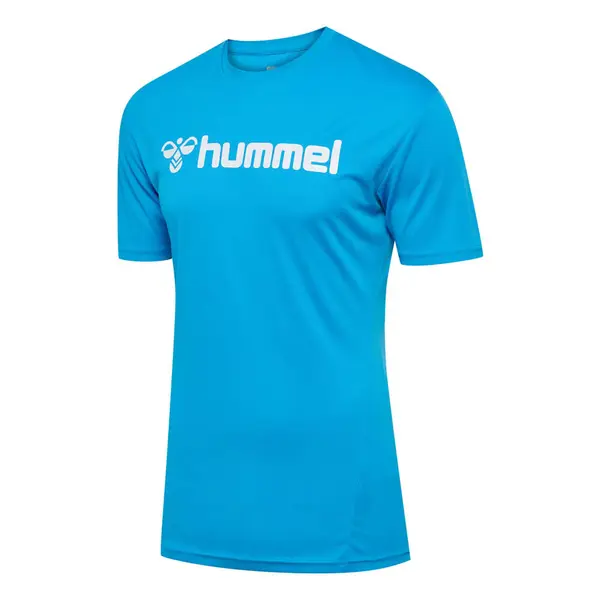 Tricou hummel LOGO POLY - 7428 Diva Blue, XL