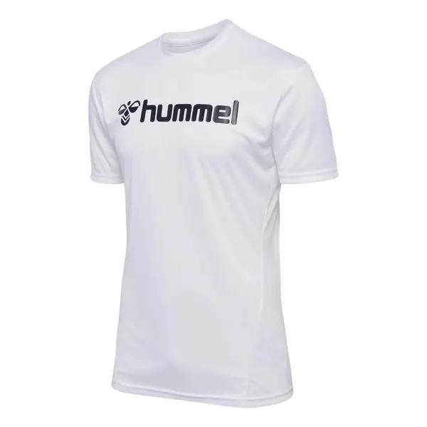 Tricou hummel LOGO POLY - 9001 White, L