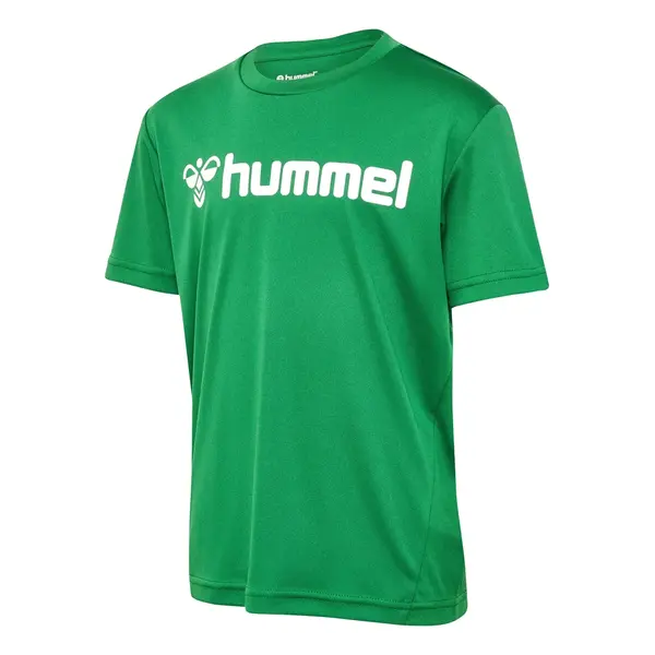 Tricou hummel LOGO POLY COPII - 6235 Jelly Bean, 128