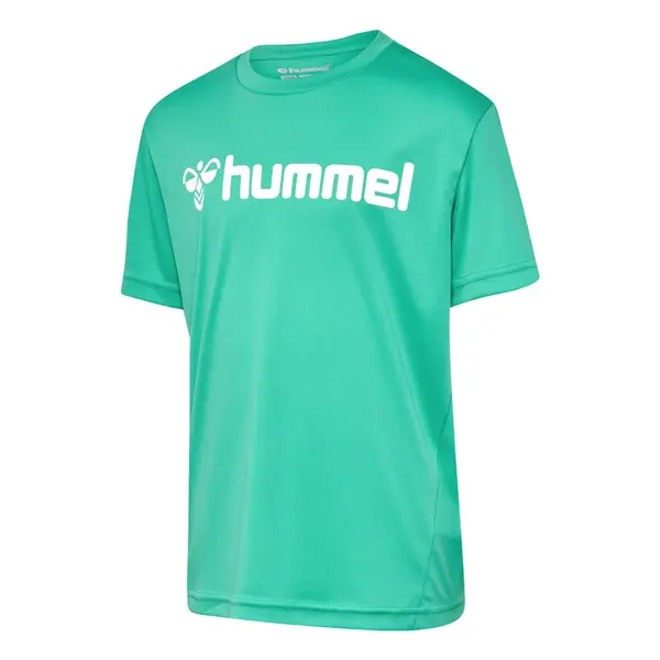Tricou hummel LOGO POLY COPII - 6507 Atlantis, 128