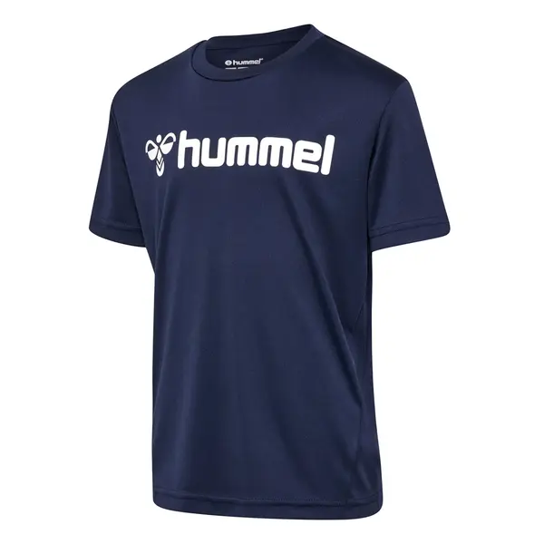 Tricou hummel LOGO POLY COPII - 7026 Marin, 128