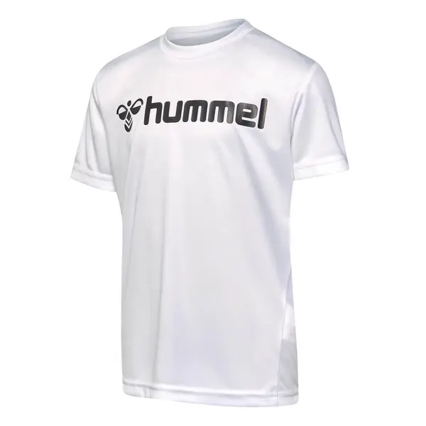 Tricou hummel LOGO POLY COPII - 9001 White, 140