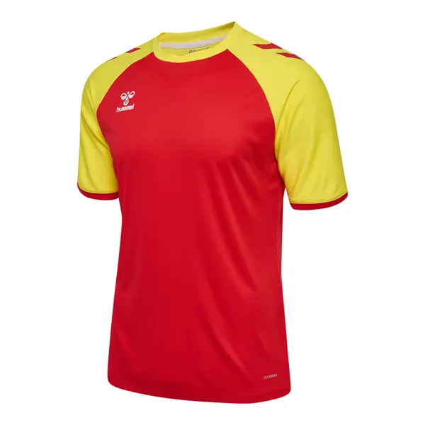 Tricou hummel MATCH LEAGUE - 3719 TRUE RED/BLAZING YELLOW, XL
