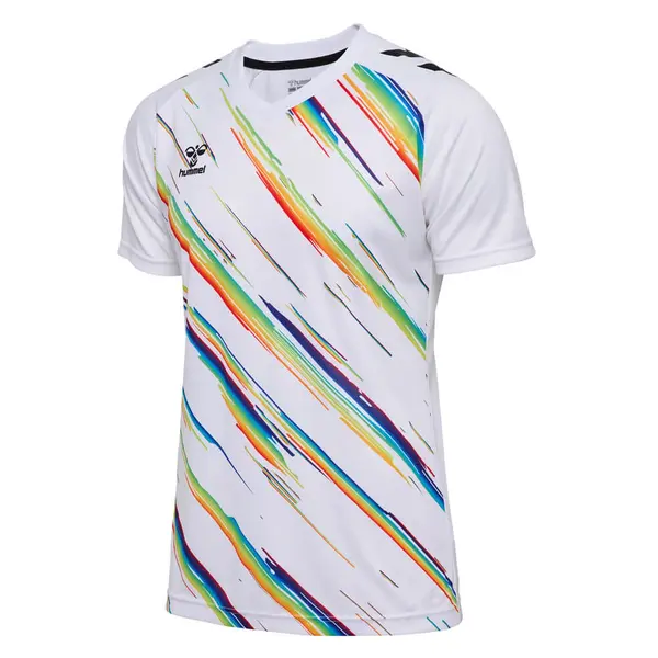 Tricou hummel MATCH TRIUMPH - 9639 WHITE/MULTICOLOR, XXL