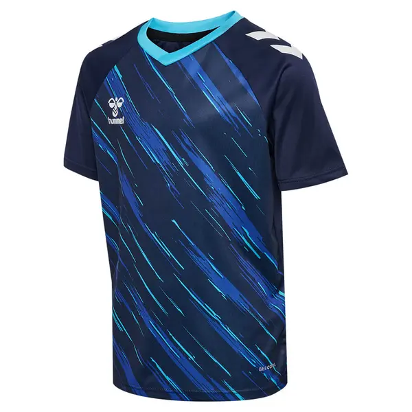 Tricou hummel MATCH TRIUMPH Copii - 7783 MARINE/AQUARIUS, 128