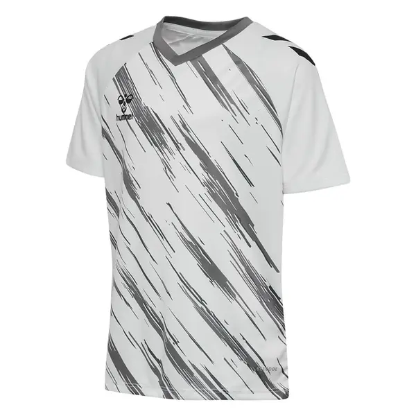 Tricou hummel MATCH TRIUMPH Copii - 9396 WHITE/STEEL GRAY, 140