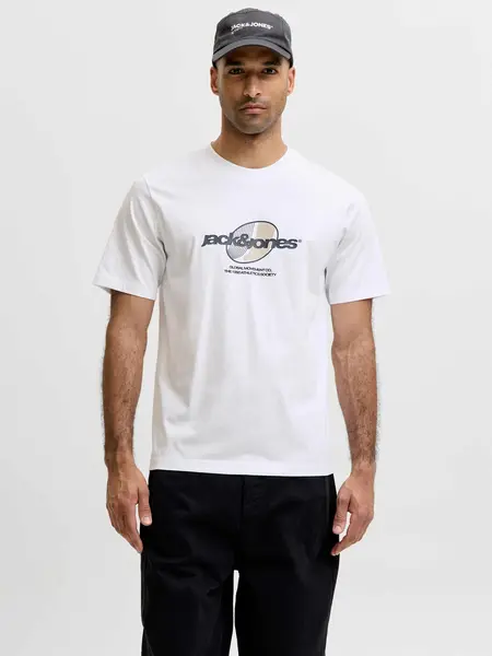 Tricou Jcoclub Graphic Front Print Ss Cn