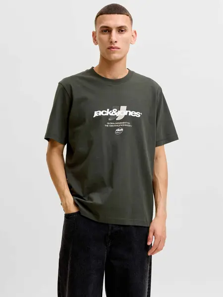 Tricou Jcoclub Graphic Front Print Ss Cn